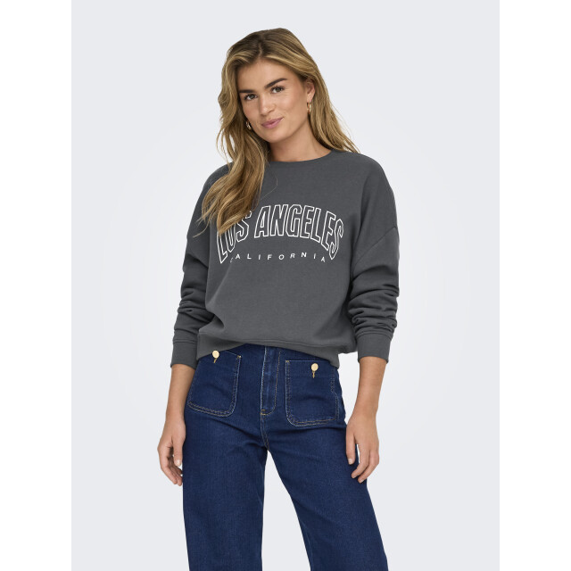 Only Onlsweat life l/s crew o.size state 15254183 large