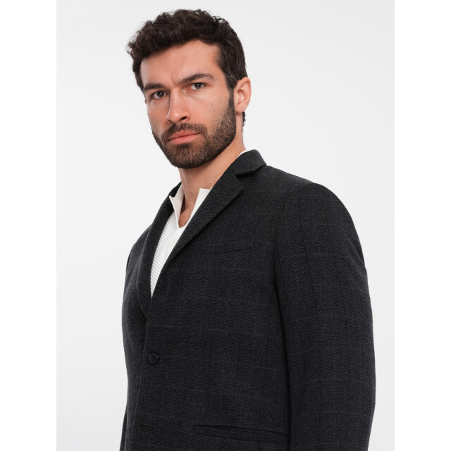 Ombre Blazer heren zwart melange blzb 0119 OM-BLZB-0119-2 large