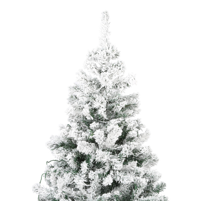 Excellent Trees ® rova witte kerstboom met sneeuw en led verlichting ⌀110cm - 2958182 large