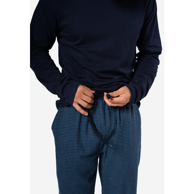 Phil & Co Heren pyjamabroek lang geruit flanel PH-449-00D large