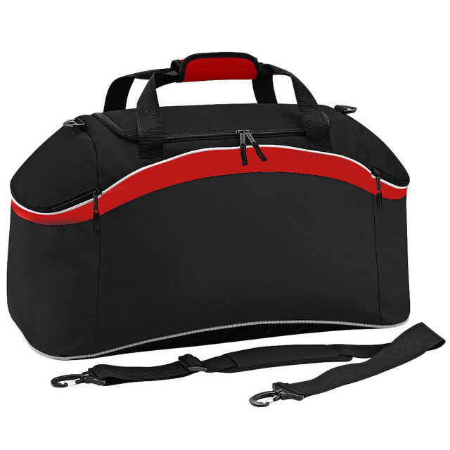Bagbase Teamwear weekendtas UTFK1286_blackclassicredwhite large