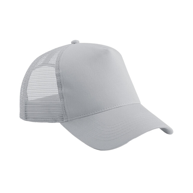 Beechfield Snapback trucker-cap voor volwassenen UTFK1457_lightgreylightgrey large