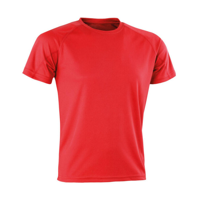 Spiro Impact Heren impact aircool t-shirt UTFK1512_red large