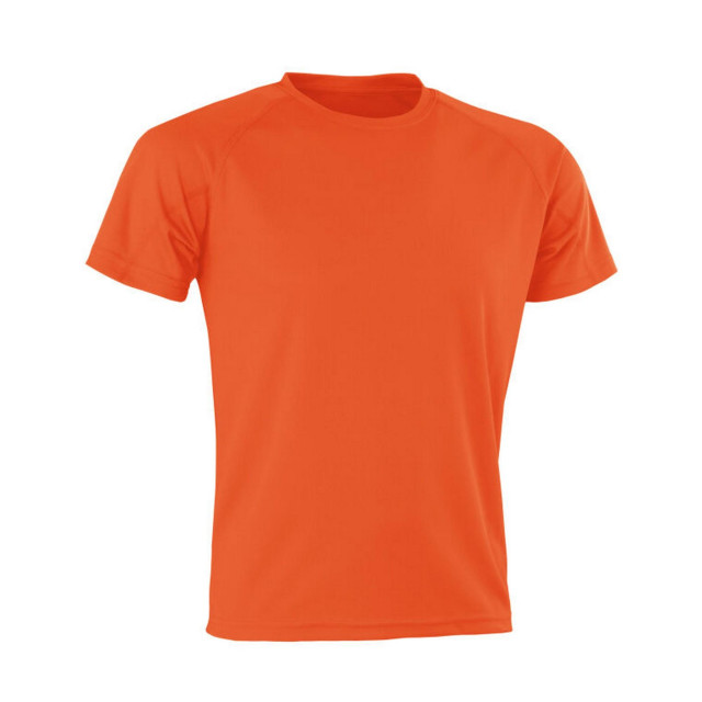 Spiro Impact Heren impact aircool t-shirt UTFK1512_fluorescentorange large