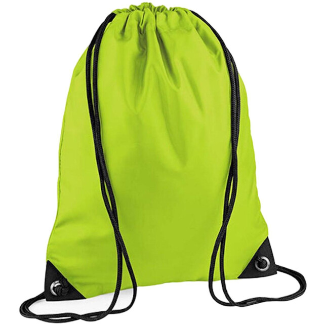 Bagbase Premium gymsac waterbestendige zak (11 liter) UTFK174_lime large