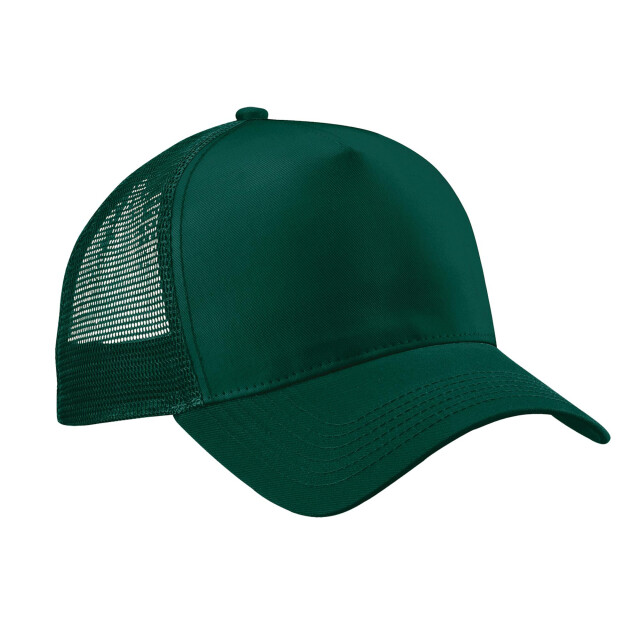 Beechfield Snapback trucker-cap voor volwassenen UTFK1457_bottlegreenbottlegreen large