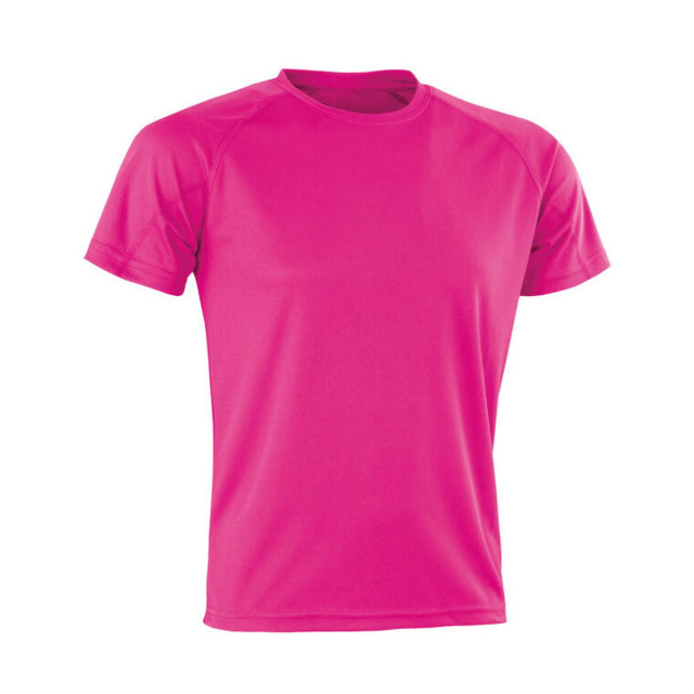 Spiro Impact Heren impact aircool t-shirt UTFK1512_superpink large