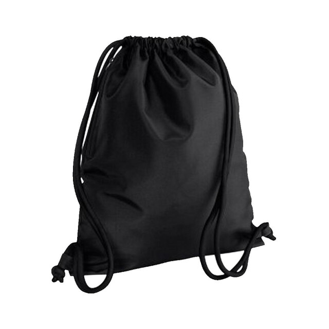 Bagbase Pictogram tekenkoord zak/gymsac UTFK175_blackblack large