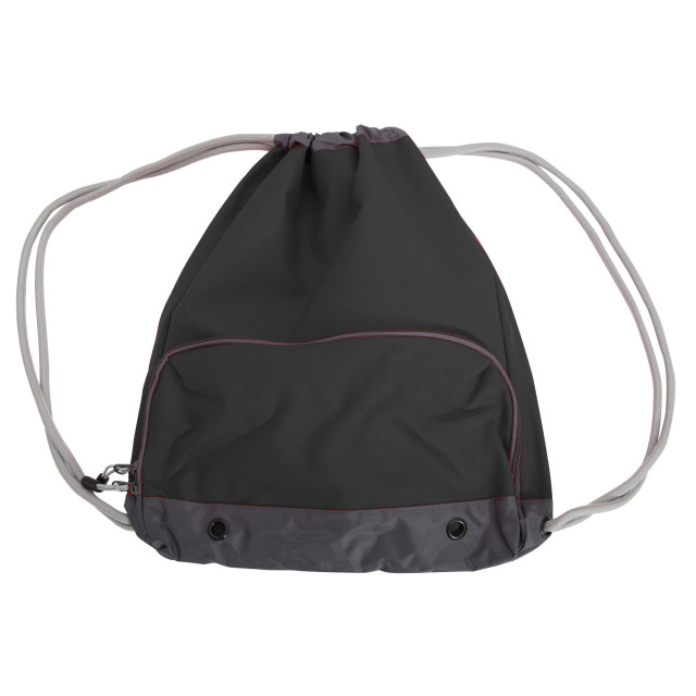 Bagbase Atletiek waterbestendige tekenkoord sport gymsac zak UTFK213_black large