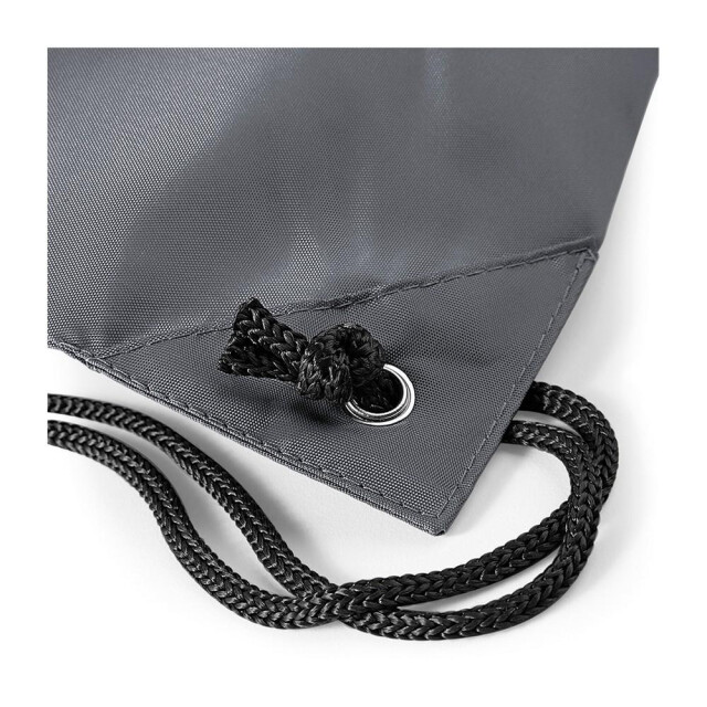 Bagbase Budget waterbestendige sport gymsac-trekkoordzak (11 liter) UTFK212_graphite large