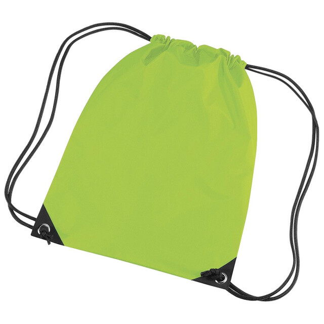 Bagbase Premium gymsac waterbestendige zak (11 liter) UTFK174_lime large