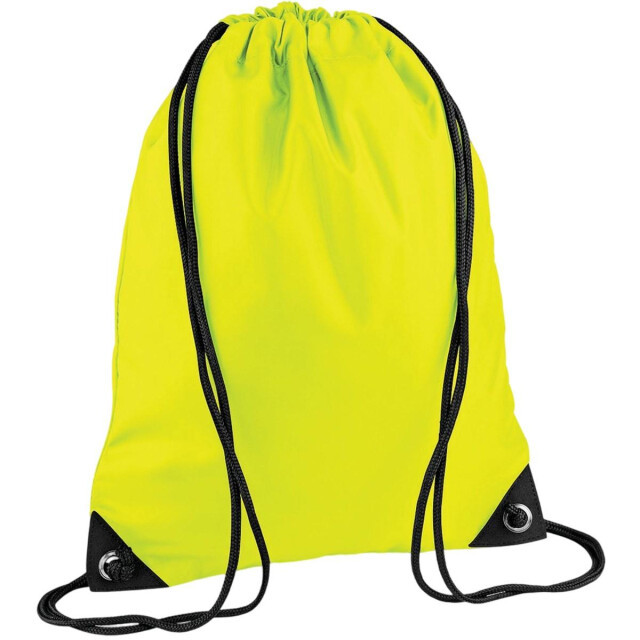 Bagbase Premium gymsac waterbestendige zak (11 liter) UTFK174_fluoresentyellow large