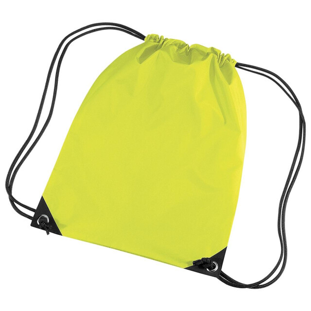 Bagbase Premium gymsac waterbestendige zak (11 liter) UTFK174_fluoresentyellow large
