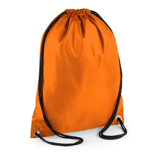 Bagbase Budget waterbestendige sport gymsac-trekkoordzak (11 liter) UTFK212_orange large