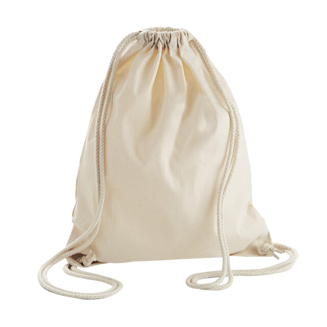 Westford Mill Aardewerk organische gymsac (13 liter) UTFK984_natural large