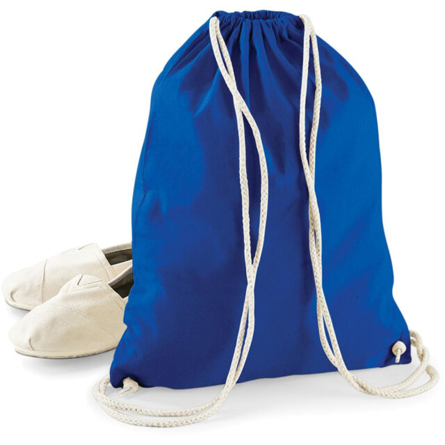 Westford Mill Katoenen gymsac-zak 12 liter UTFK958_brightroyal large