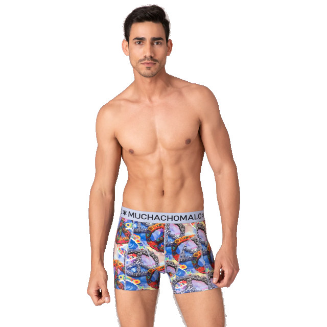 Muchachomalo Heren 7-pack boxershorts print/effen U-OUTLT1010-134 large