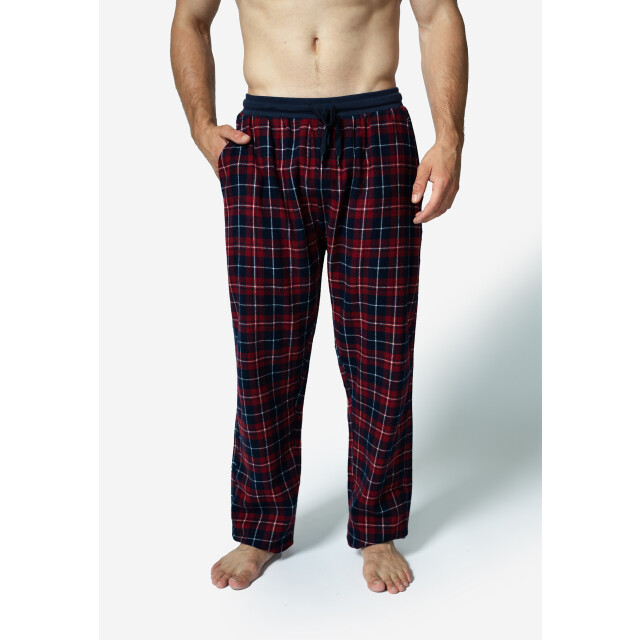 Phil & Co Heren pyjamabroek lang geruit flanel PH-449-00B large