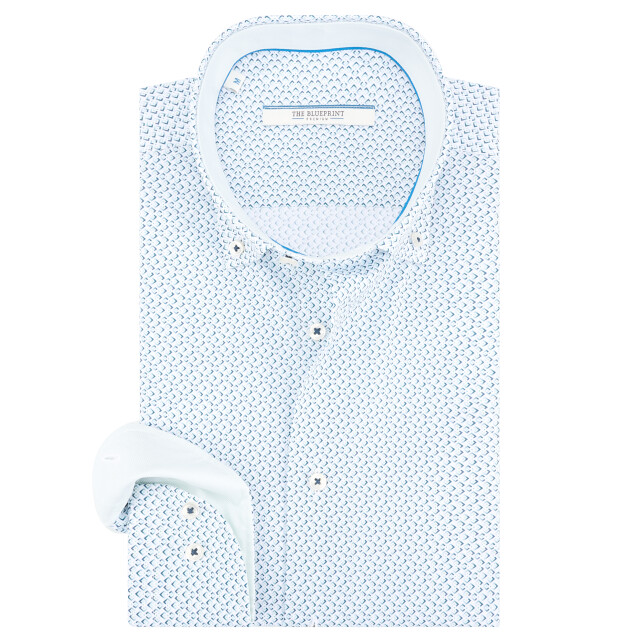 The Blueprint trendy overhemd met lange mouwen 094231-001-M large