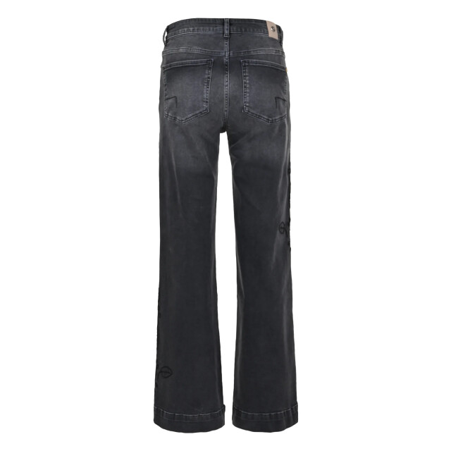 DNM Cooper jeans used black emboidered DNM PURE Cooper jeans Used Black Emboidered large