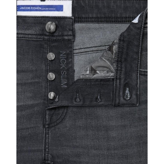 Jacob Cohën Slim fit stretch jeans Jacob Cohen Zwart Slim Fit Stretch Jeans large