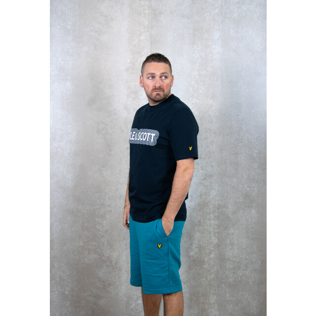 Lyle and Scott Vibrations print t-shirt 100.30.1106 large