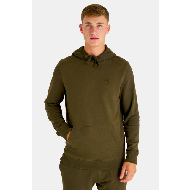 Lyle and Scott Tonal eagle pullover hoodie 131.40.0183 large