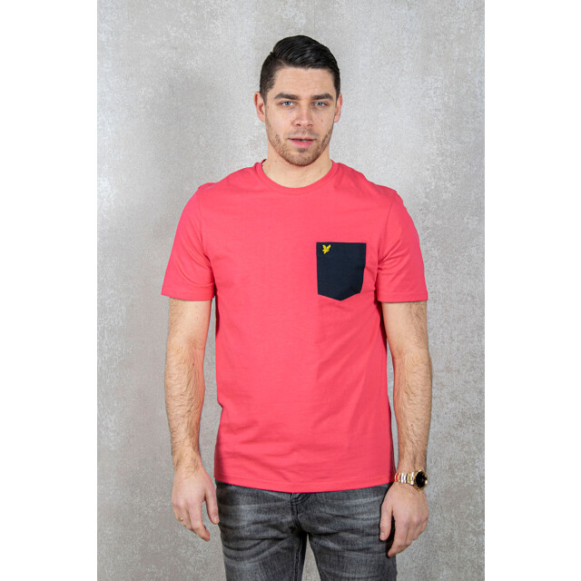 Lyle and Scott Contrast pocket t-shirt 100.91.0023 large