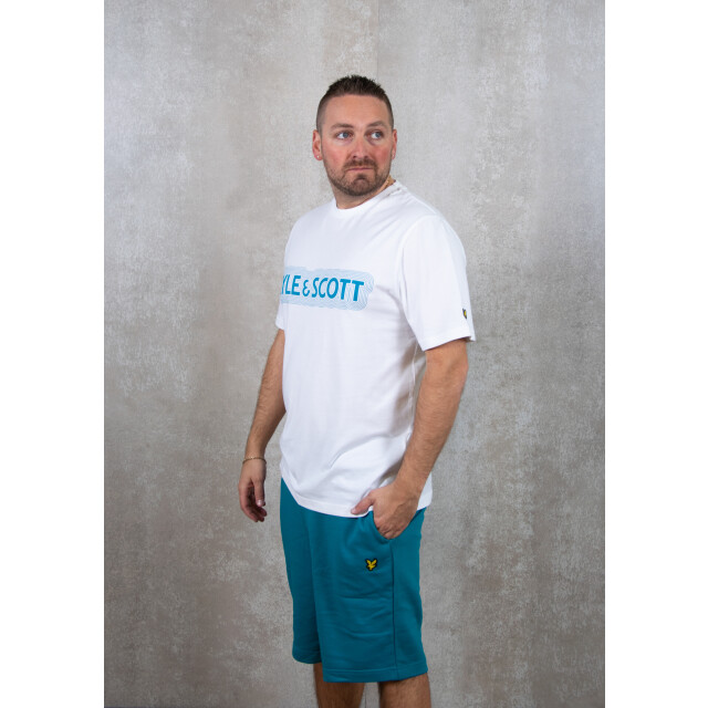 Lyle and Scott Vibrations print t-shirt 100.00.0984 large