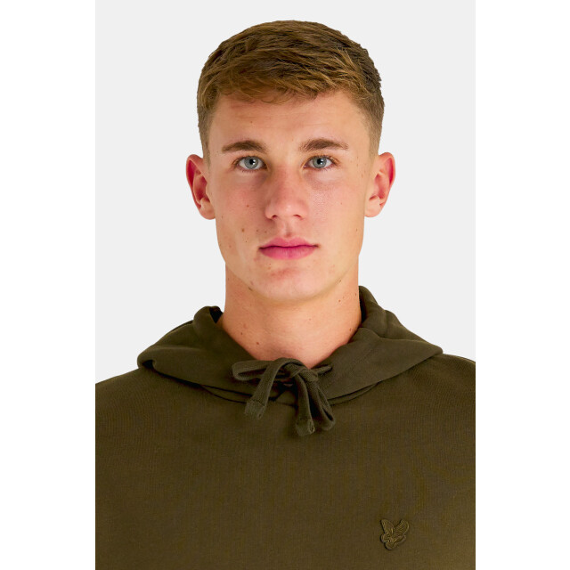 Lyle and Scott Tonal eagle pullover hoodie 131.40.0183 large
