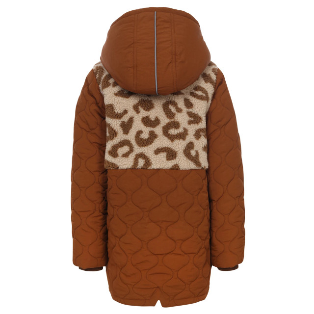 Looxs Revolution Parka little caramel teddy voor meisjes in de kleur 2431-7230-871 large