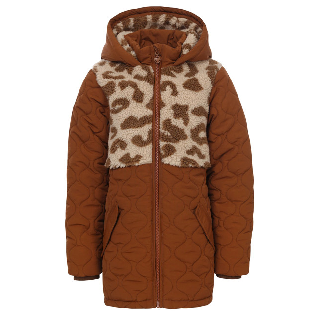 Looxs Revolution Parka little caramel teddy voor meisjes in de kleur 2431-7230-871 large