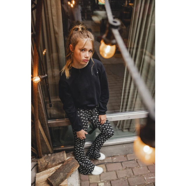 Looxs Revolution Flared broekje dark moon voor meisjes in de kleur 2433-5688-136 large