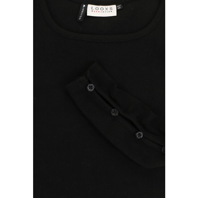 Looxs Revolution Rib jersey top voor meisjes in de kleur 2433-5424-099 large