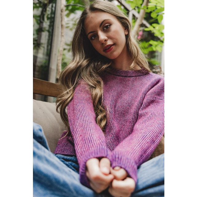 Looxs Revolution Gebreide trui pink voor meisjes in de kleur 2431-5302-286 large