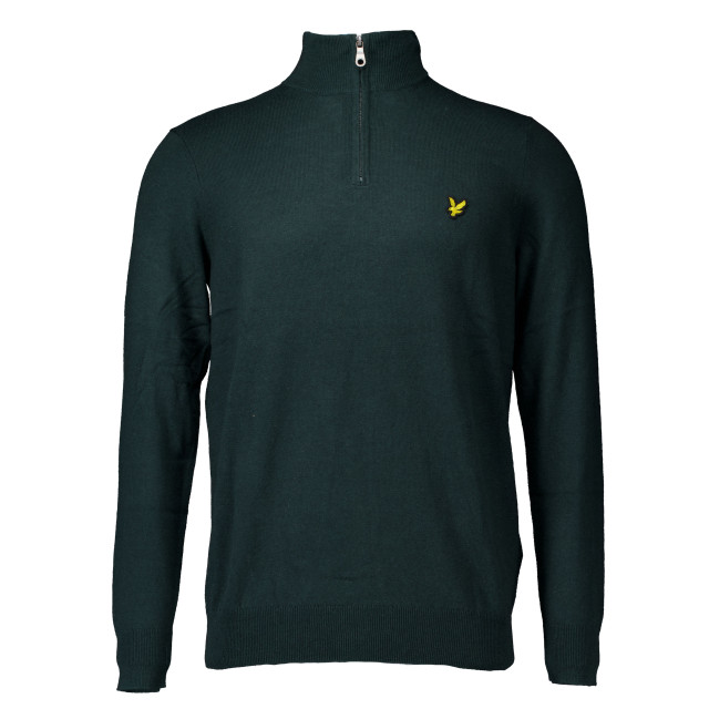 Lyle and Scott Lyle&scott cotton merino quarter zip truien kn2112vc KN2112VC large