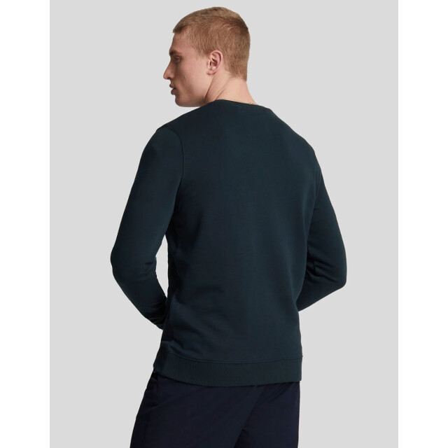 Lyle and Scott Lyle&scott tonal eagle crew neck sweaters ml424ton ML424TON large