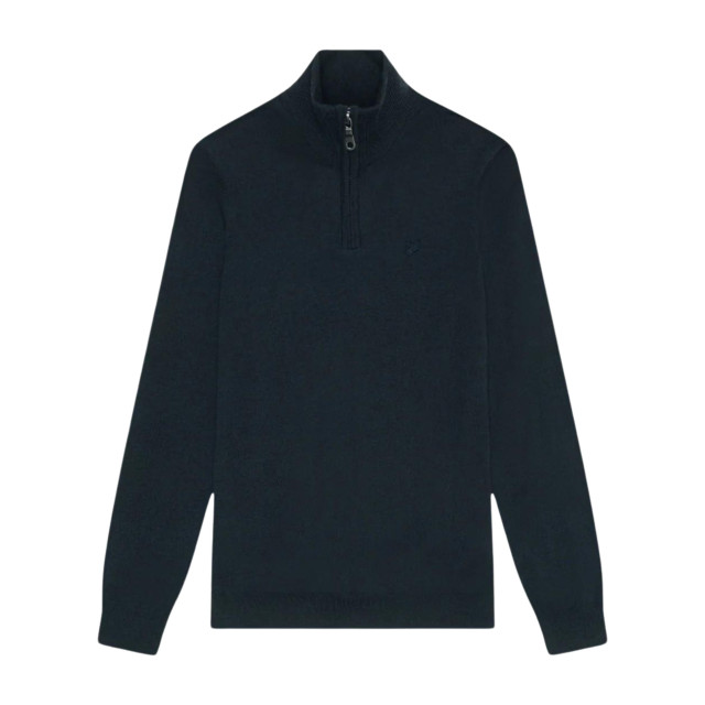 Lyle and Scott Lyle&scott tonal eagle merino quarter zip jumper truien kn2122vc KN2122VC large