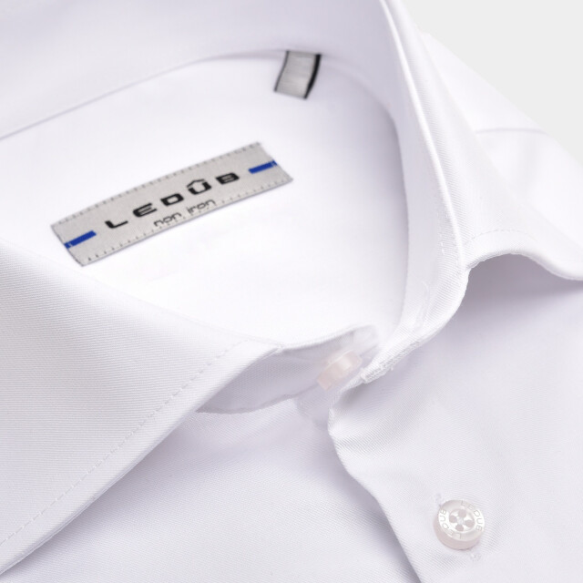 Ledûb Business hemd lange mouw 4003m/ mf 5 0323588/910-000-000 171109 large