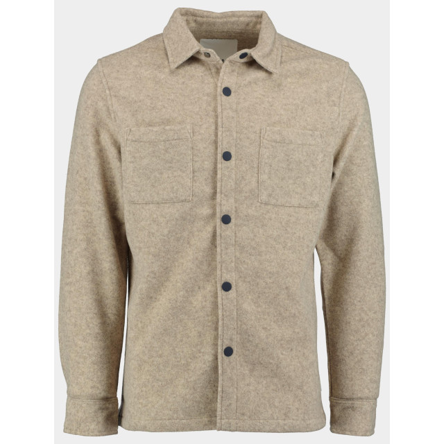 Supply & Co Casual hemd lange mouw shacket shirtjacket 24314sh86/186 feather grey 183248 large