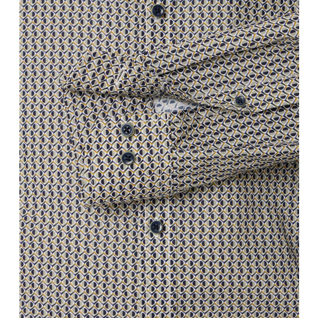 Casamoda Heren overhemd 444303900 200 brown Overhemd 444303900 200Brown large
