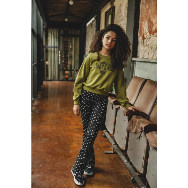 Looxs Revolution Flared broekje dark moon voor meisjes in de kleur 2433-5688-136 large