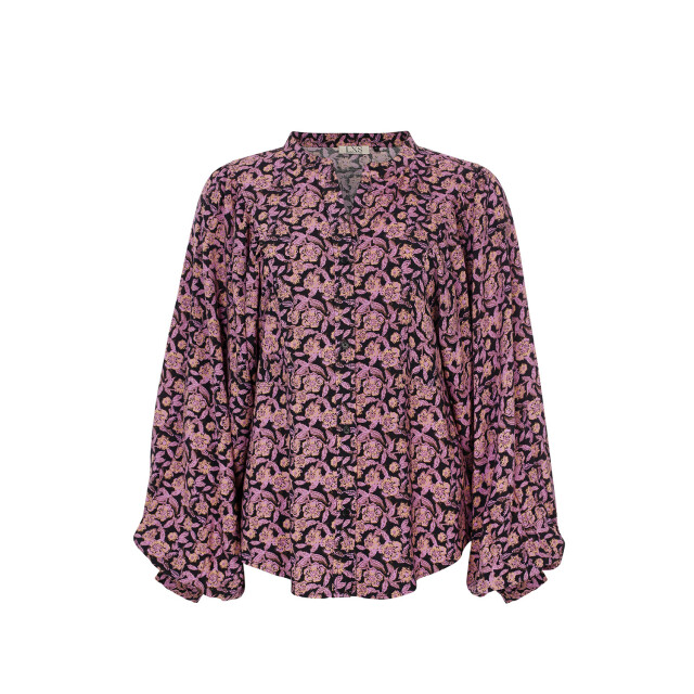 Looxs Revolution Lxs viscose wijde blouse autums flower voor dames in de kleur 2431-9150-960 large