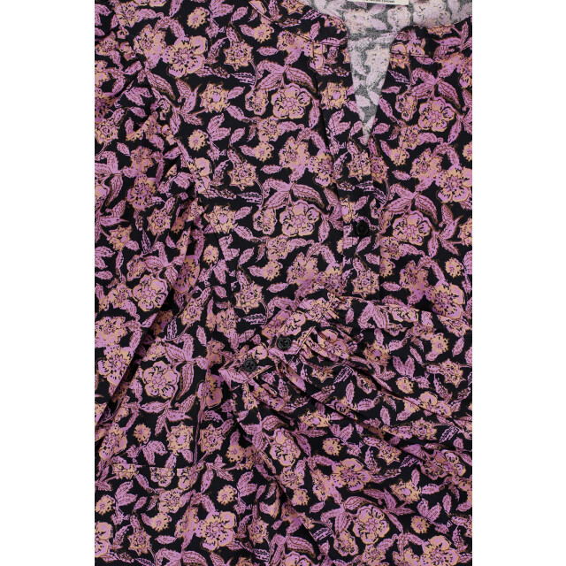 Looxs Revolution Lxs viscose wijde blouse autums flower voor dames in de kleur 2431-9150-960 large