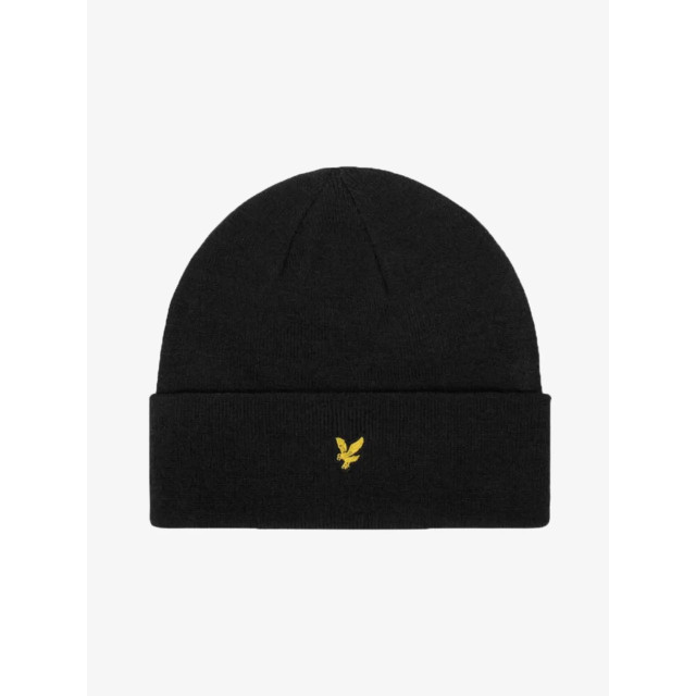 Lyle and Scott Beanie HEB2103V-Z865-JET-BLACK large