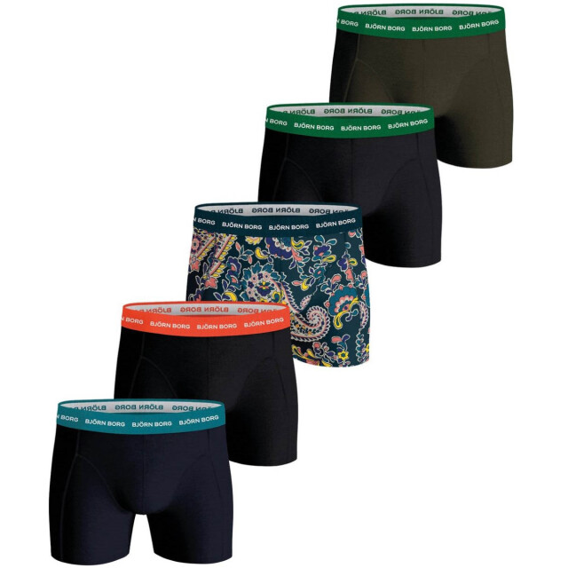 Björn Borg 5-pack boxers mix 10001719-MP002-XXL large