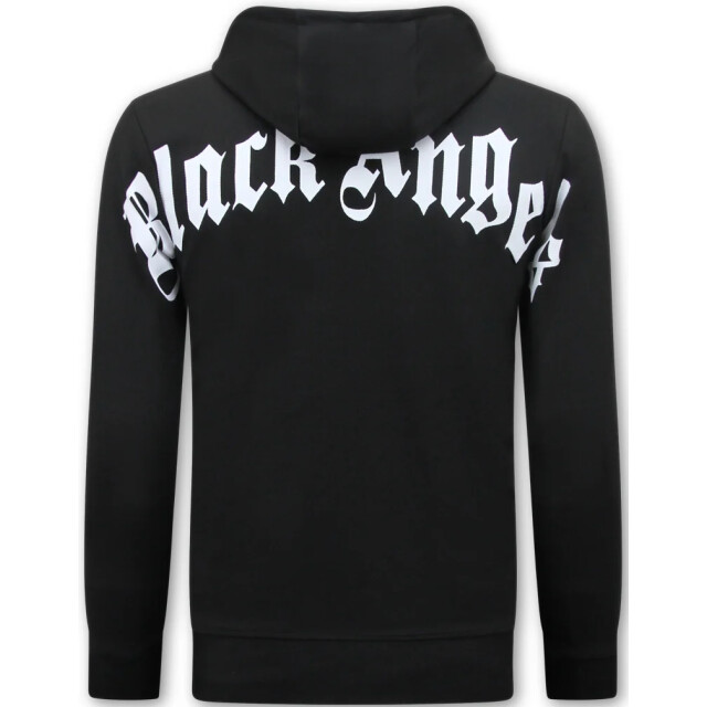 Top-Star Hoodies oversized black angels 3181 large
