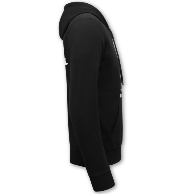 Top-Star Hoodies oversized black angels 3181 large