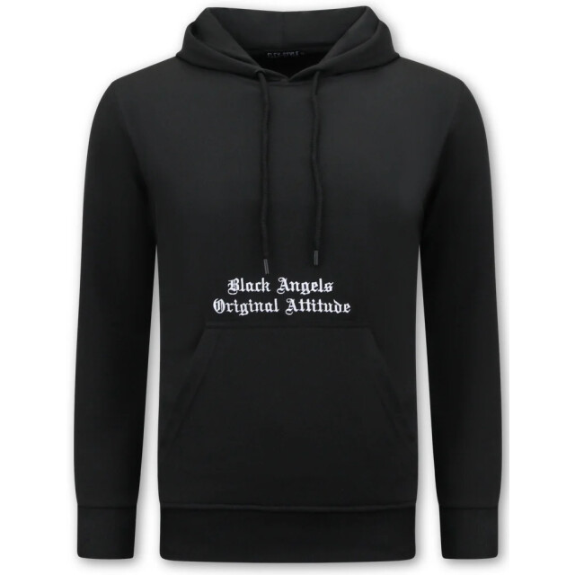 Top-Star Hoodies oversized black angels 3181 large