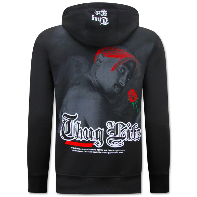 Top-Star 2pac hoodie thug life 3068 large